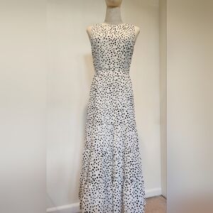 Polkadot long dress